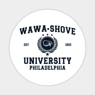 Retro Vintage Eagles Wawa-Shove University, Philadelphia v2 Magnet
